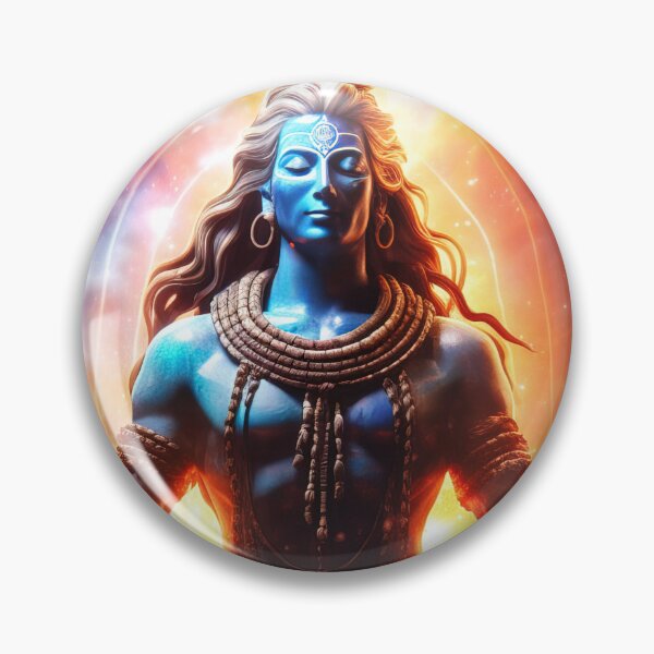 Item preview, "Divine Reflection: Lord Shiva designed and sold by dharmatography.