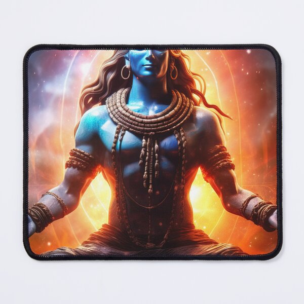 Item preview, "Divine Reflection: Lord Shiva designed and sold by dharmatography.