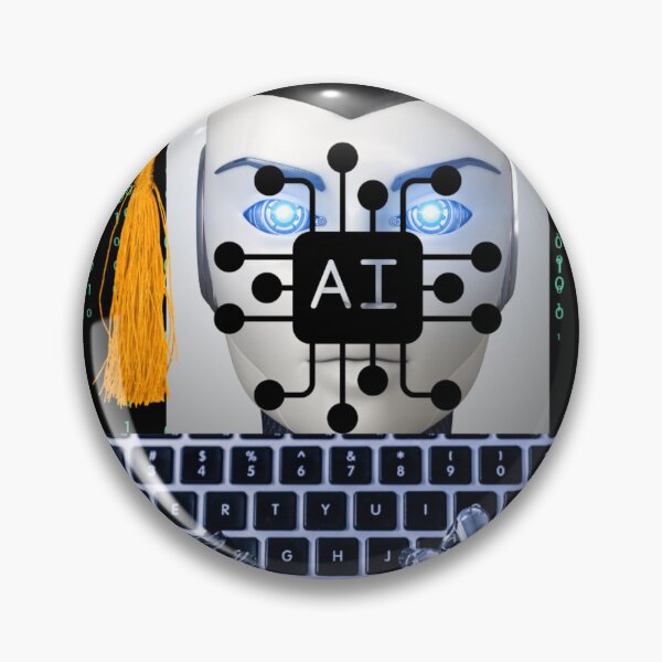 Item preview, Artificial Intelligence Collage Art designed and sold by Scotti Cohn.