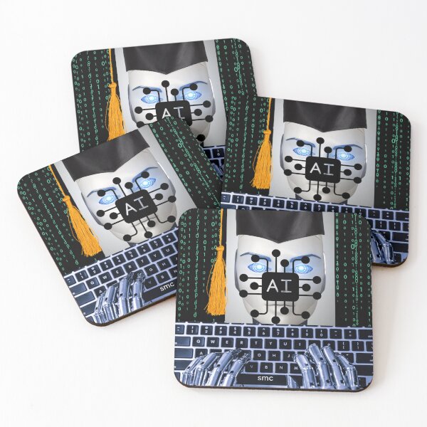 Item preview, Artificial Intelligence Collage Art designed and sold by Scotti Cohn.