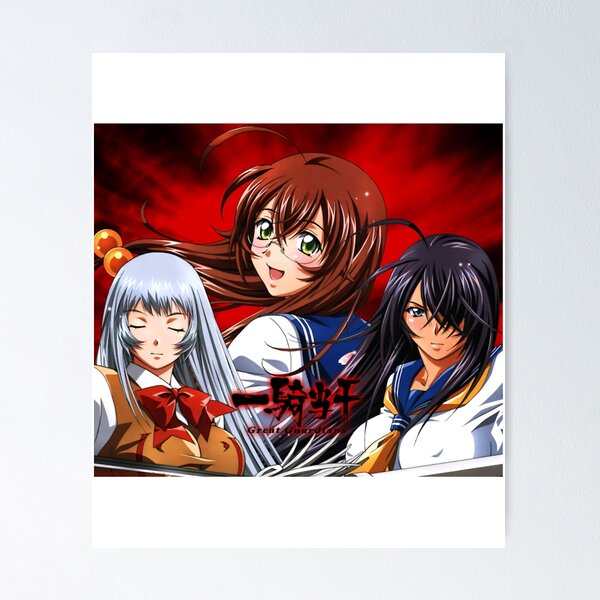  Anime Posters Shin Ikki Tousen Cool Posters Painting Canvas  Wall Art Prints for Wall Decor Room Decor Bedroom Decor Gifts  24x36inch(60x90cm) Frame-style: Posters & Prints