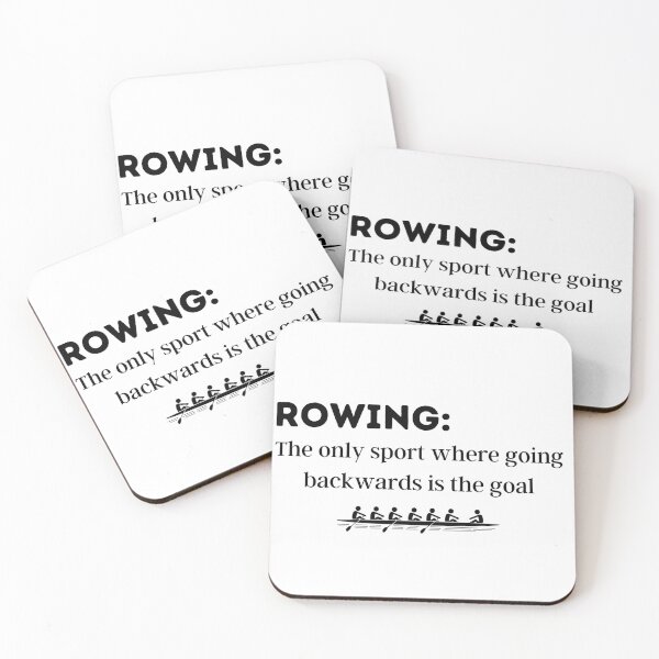Item preview, Rowing: The only sport where going backwards in the goal designed and sold by ThreadMummy.