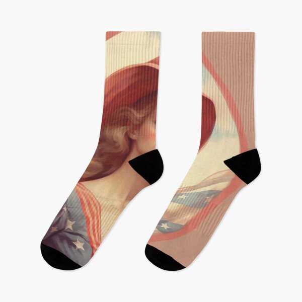 Item preview, America American Country Girl 4th of July Independence Day  designed and sold by BrandonArtWorld.