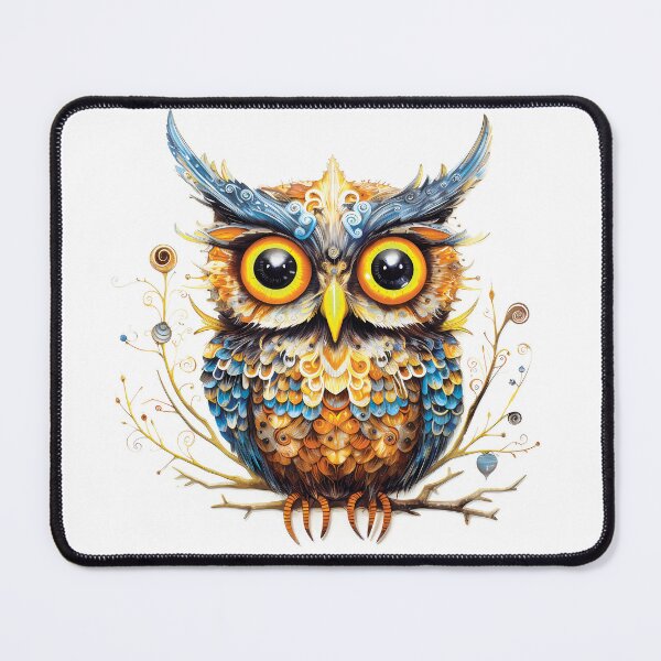 Item preview, Whimsical Owl #4 designed and sold by Cindy Sowers.