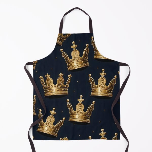 Item preview, Golden Crown Seamless Pattern designed and sold by imaginariumlab.