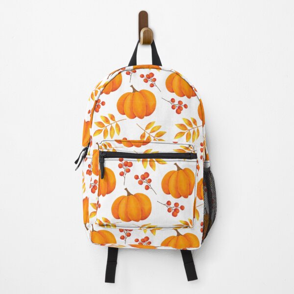 Item preview, Orange Pumpkin Seamless Pattern designed and sold by TheCatmeow2000.