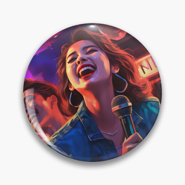 Item preview, Karaoke Times: Friends in an 80's Korean Bar Singing with Retro Style and Neon Lights designed and sold by InsaneLEDP.