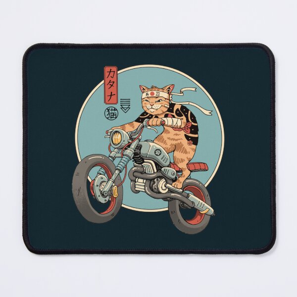 Item preview, cat Motorcycle designed and sold by EvannaDonato.