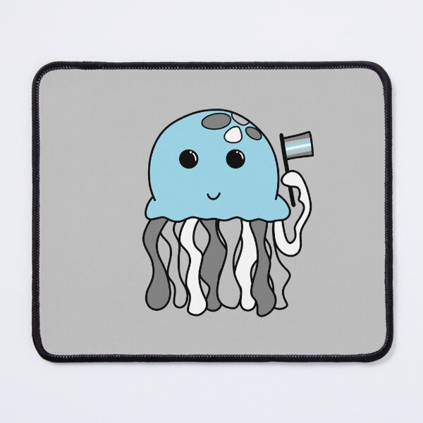 Item preview, Demiboy flag jellyfish designed and sold by bookwoof.