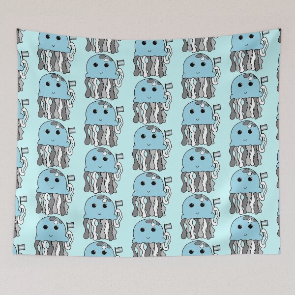 Item preview, Demiboy flag jellyfish designed and sold by bookwoof.