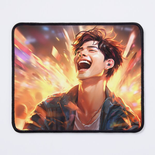 Item preview, K-pop Star in Concert: Electrifying Performance by a Male Idol on a Dazzling Stage designed and sold by InsaneLEDP.
