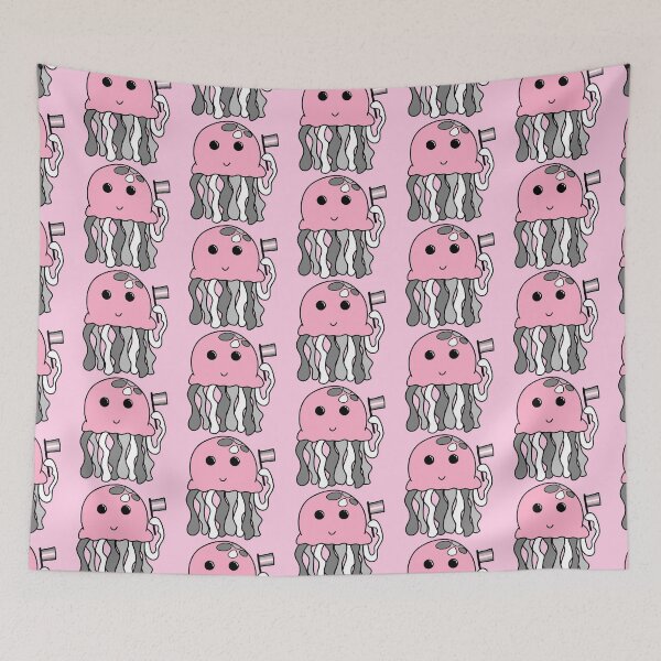 Item preview, Demigirl flag jellyfish designed and sold by bookwoof.