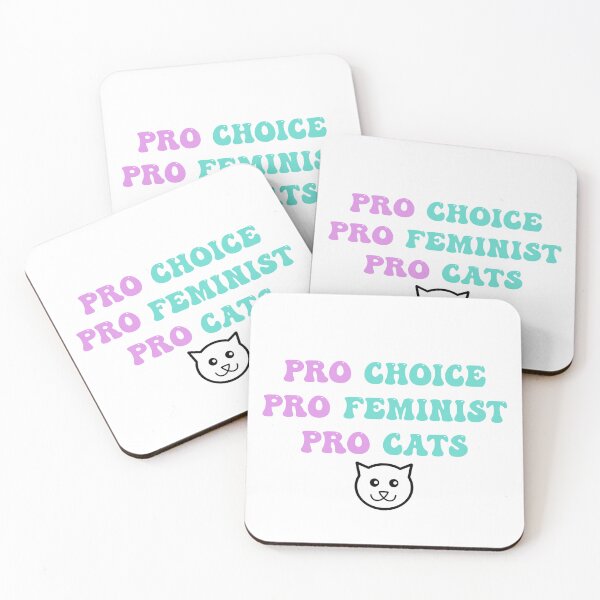 Item preview, Pro Choice Pro Feminist Pro Cats designed and sold by kmdesigns17.
