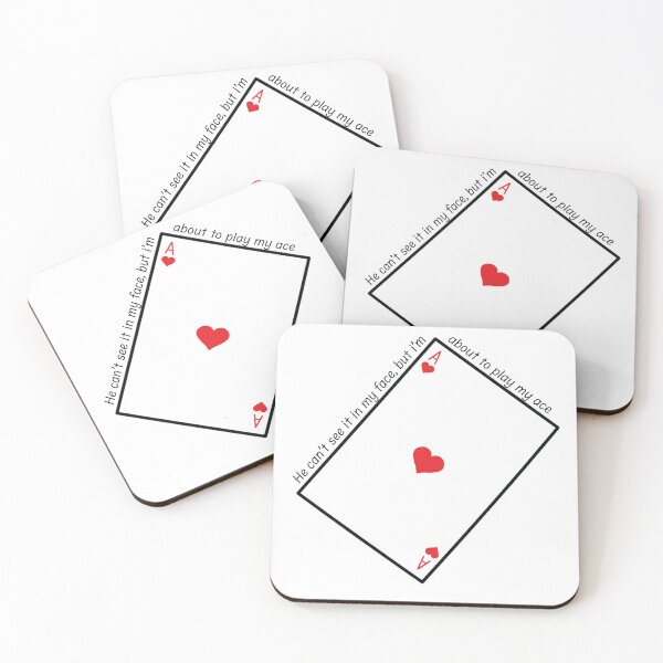 Item preview, New Romantics Ace of Hearts designed and sold by AubCreates.