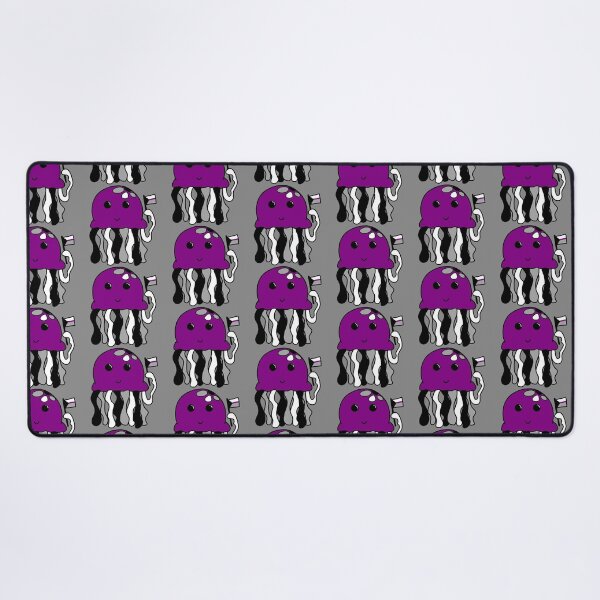 Item preview, Demisexual flag jellyfish designed and sold by bookwoof.