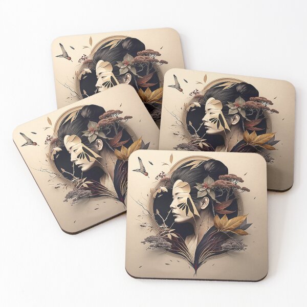 Item preview, Japandi Style Art Of A Woman designed and sold by PixelPop1.