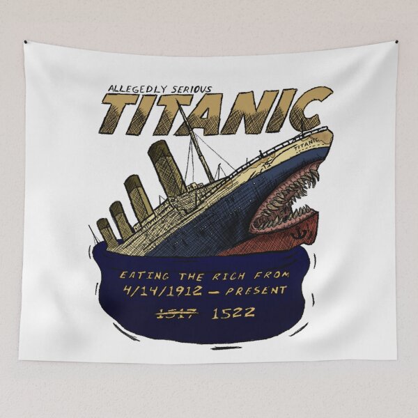 Item preview, Attack of the Titanic designed and sold by Allegedly Serious.