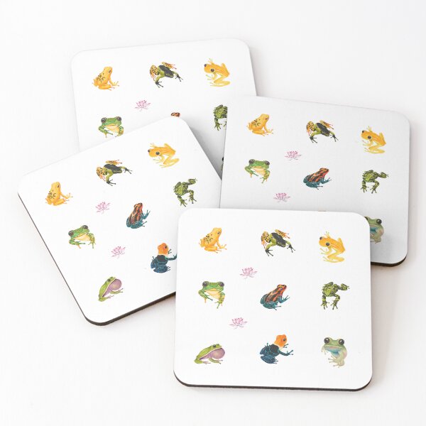 Item preview, Watercolor Colorful Frogs designed and sold by silviaol.
