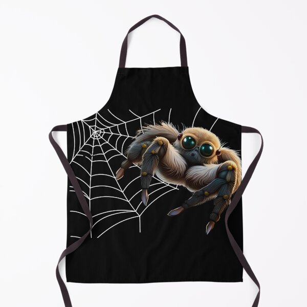 Item preview, Cute and Fluffy Cartoon Spider designed and sold by WhimsiCreations.