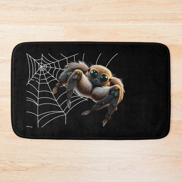 Item preview, Cute and Fluffy Cartoon Spider designed and sold by WhimsiCreations.