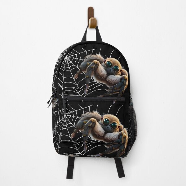 Item preview, Cute and Fluffy Cartoon Spider designed and sold by WhimsiCreations.