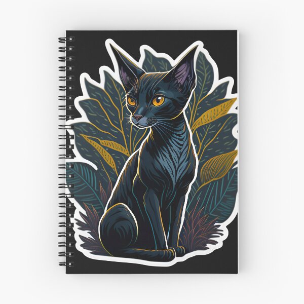 Artikelvorschau, Oriental Shorthair (Sticker and Print Out) entworfen und verkauft von Sir Elgin Ortiz.