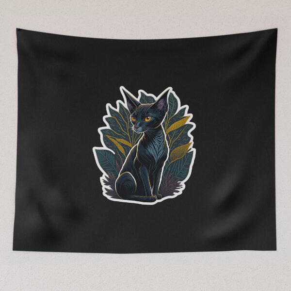Item preview, Oriental Shorthair (Sticker and Print Out) designed and sold by Sir Elgin Ortiz.