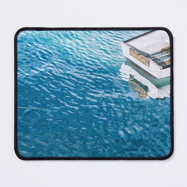 Item preview, Boat reflecting in the pretty blue waves, Flinders, Mornington Peninsula  designed and sold by Liza Clements Photographic.