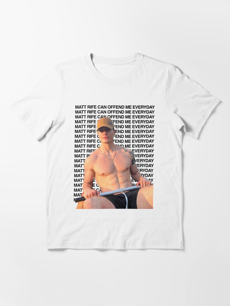 matt rife, matt rife tickets, matt rife age, matt rife tour, matt rife official, matt rife comedian' Essential T-Shirt for Sale by quaterhalf-note | Redbubble