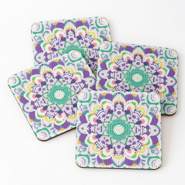 Item preview, Colorful crochet pattern  designed and sold by Roxburylane.