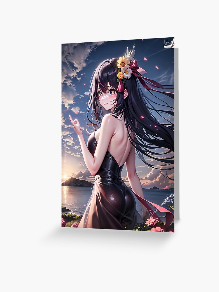 Ai Hoshino Oshi no Ko Anime girl Poster for Sale by Spacefoxart