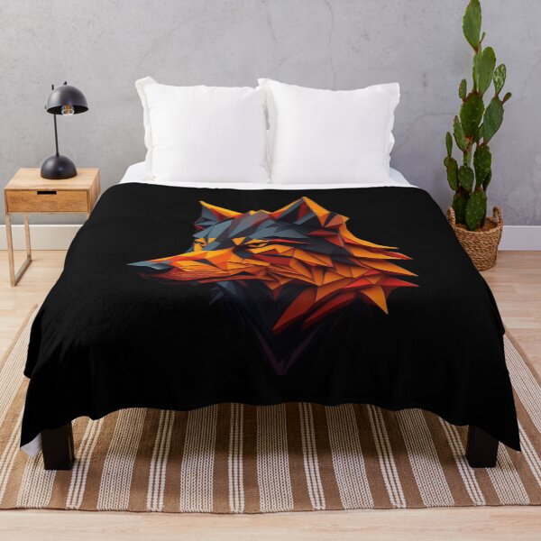 Item preview, Isometric Wolf Head designed and sold by Rothnaric.