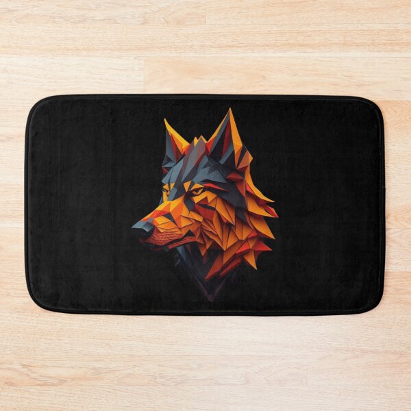 Artikelvorschau, Isometric Wolf Head entworfen und verkauft von Rothnaric.