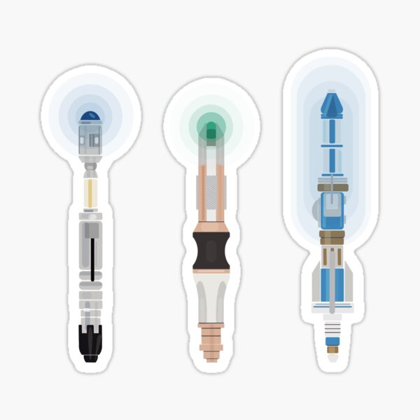 Sonic Screwdriver Sticker