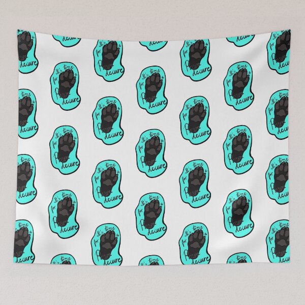 Item preview, Pawdecure Black Paw designed and sold by DogStylistVibes.