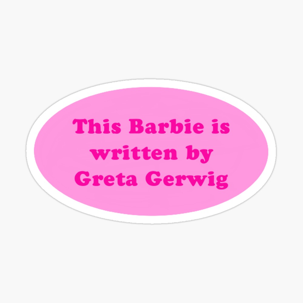 Barbie Coloring Book Sticker for Sale by 80sbilly