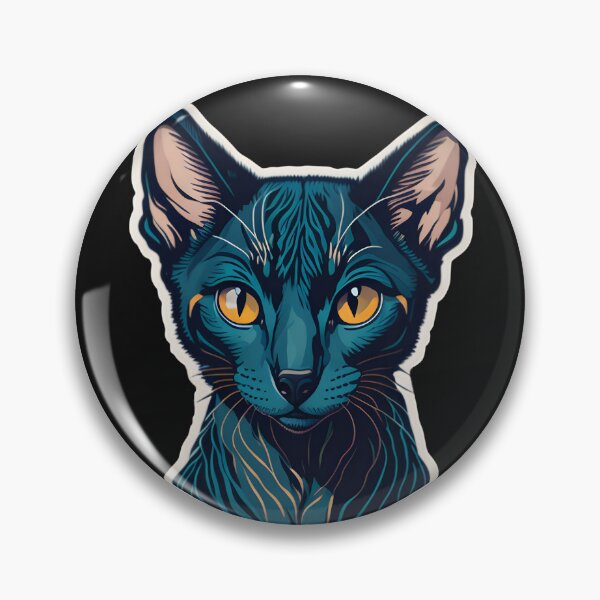 Artikelvorschau, Oriental Shorthair (Sticker and Print Out) entworfen und verkauft von Sir Elgin Ortiz.