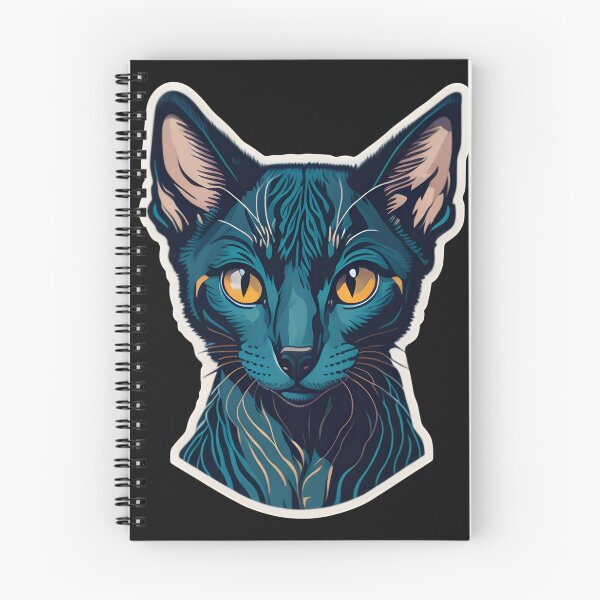 Artikelvorschau, Oriental Shorthair (Sticker and Print Out) entworfen und verkauft von Sir Elgin Ortiz.