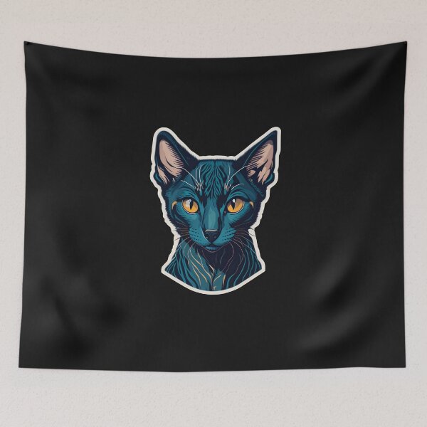 Item preview, Oriental Shorthair (Sticker and Print Out) designed and sold by Sir Elgin Ortiz.