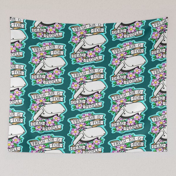 Item preview, Fresh Air is for Dead People color   designed and sold by StefanyBrent.