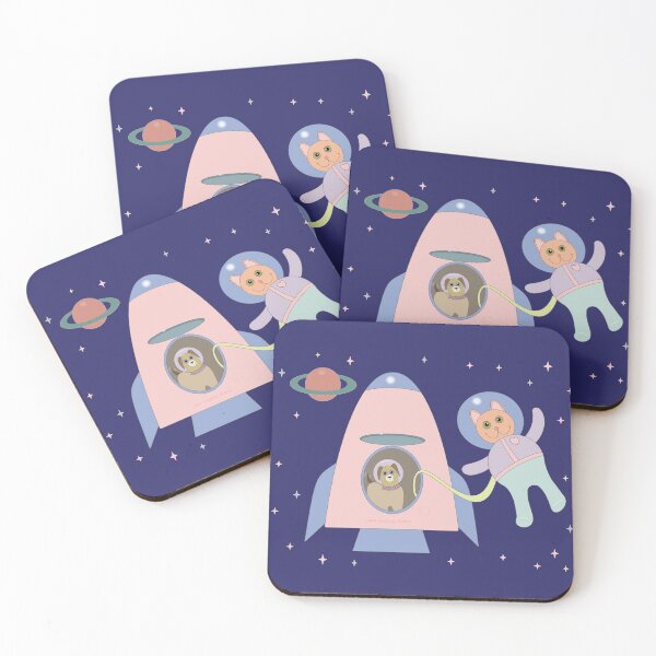 Item preview, SPACEWALKER LETS CAT GO FIRST designed and sold by Jean Gregory Evans.