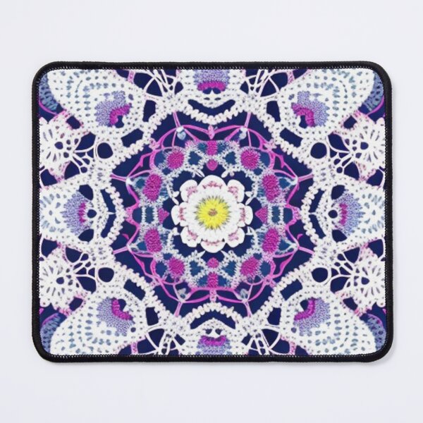 Item preview, Purple flower crochet  designed and sold by Roxburylane.