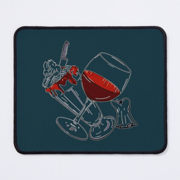 Item preview, Milkshake Murders and Wine Hauntings designed and sold by StefanyBrent.