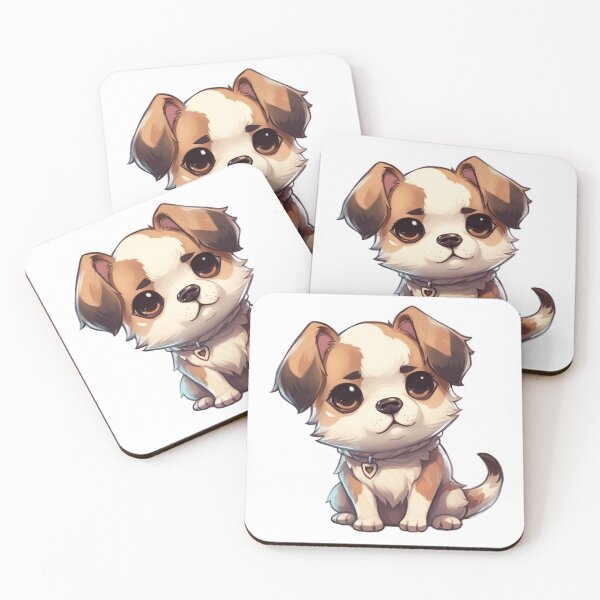 Item preview, CUTE & ADORABLE CHIBI DOG designed and sold by Chatna-Chibi.