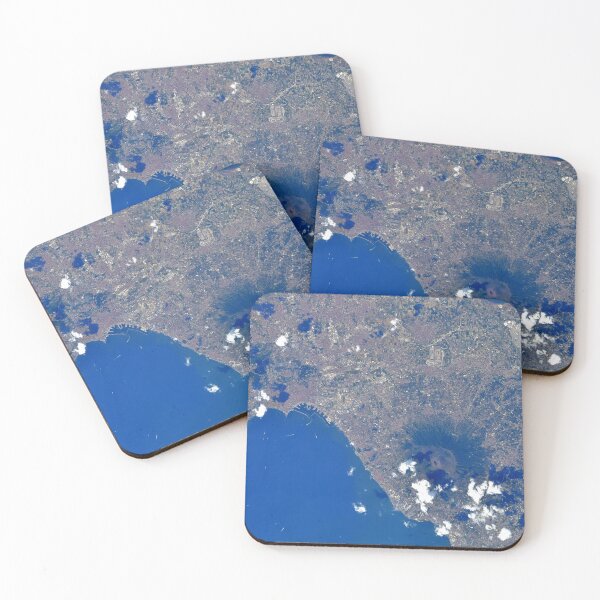 Item preview, The Bay of Naples, Italy from space designed and sold by Raureif.