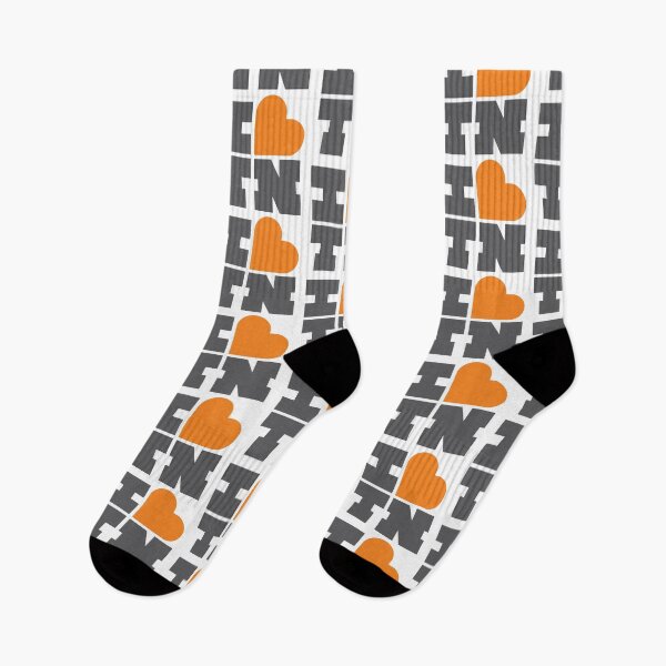 Item preview, I Heart TN - Gris oscuro y naranja designed and sold by Justin Ellis.