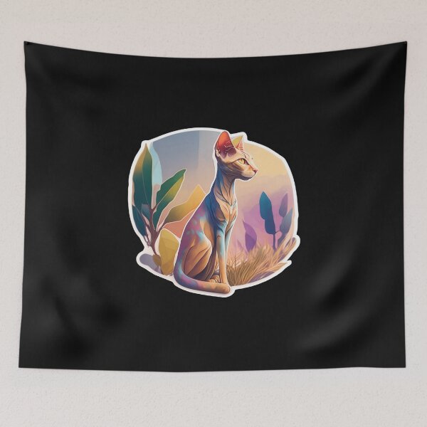 Item preview, Oriental Shorthair (Sticker and Print Out) designed and sold by Sir Elgin Ortiz.