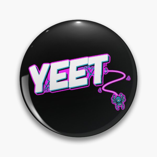 Item preview, “YEET” Jumping Spider (neon) designed and sold by RegallyInsane.