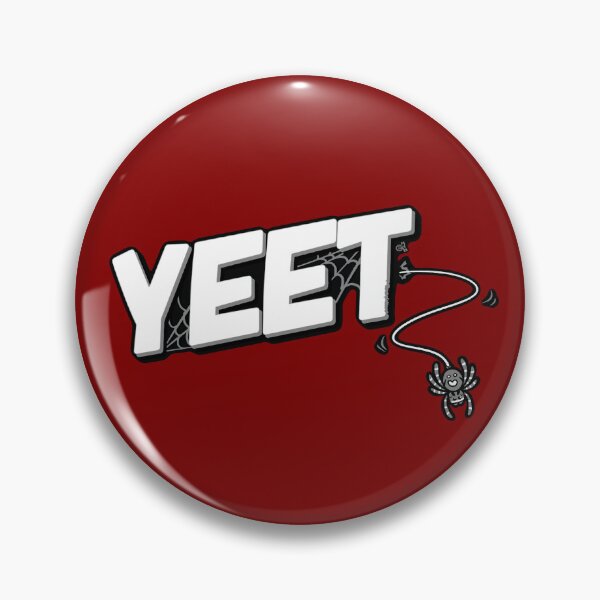 Item preview, “YEET” Jumping Spider (grayscale) designed and sold by RegallyInsane.