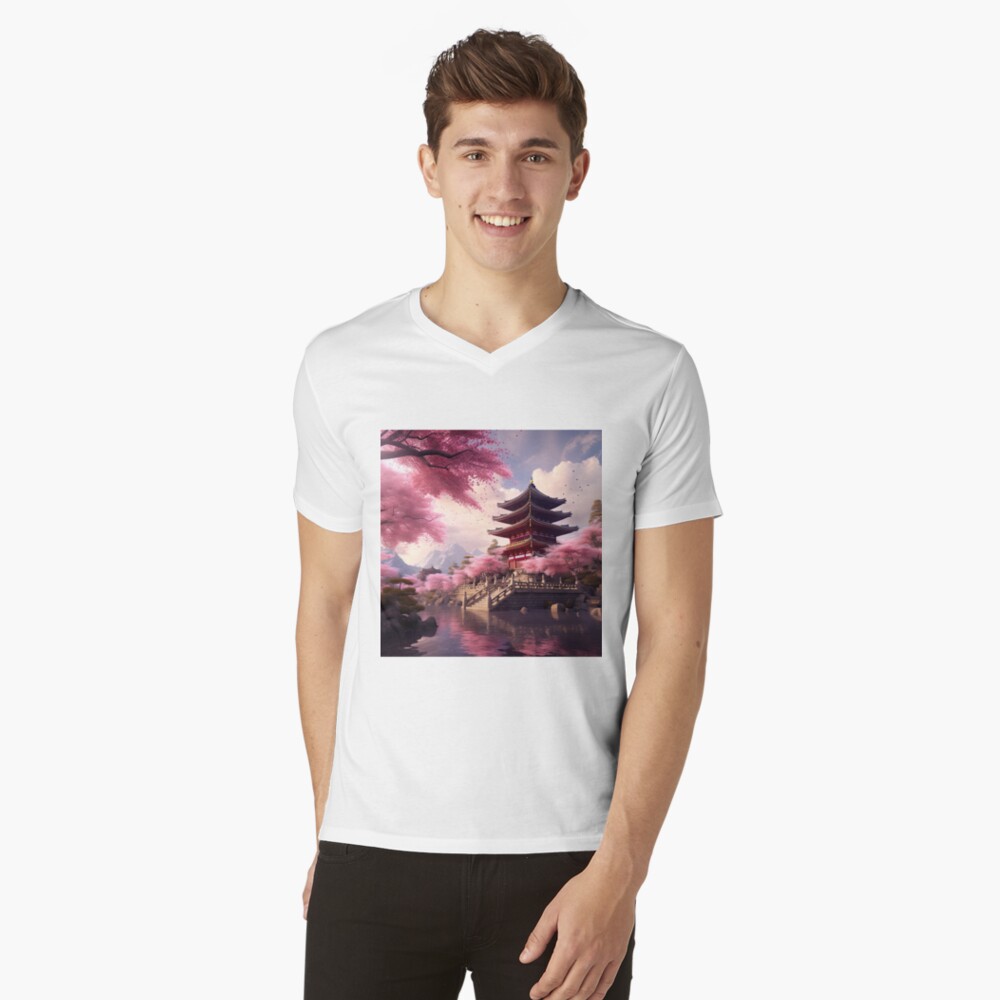 Item preview, V-Neck T-Shirt designed and sold by garretbohl.